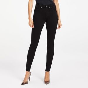 Good American Good Legs black jeans. Worn a few times.